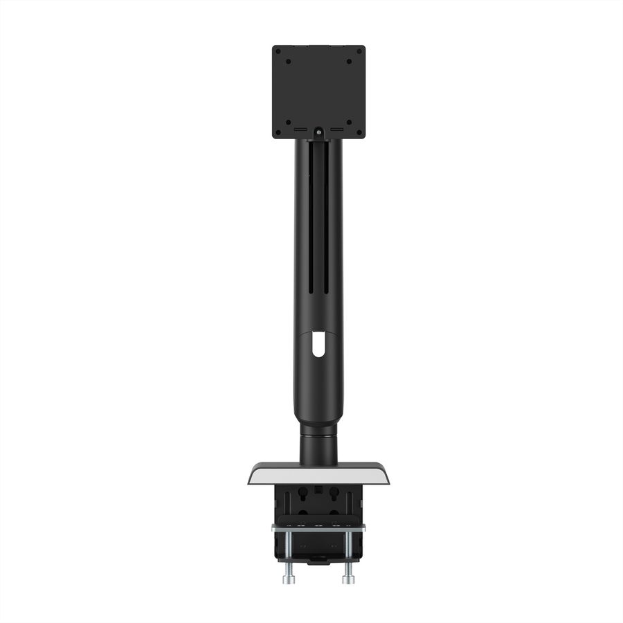 VALUE Schwerlast-LCD-Arm, freistehend, höhenverstellbar, 17-49 Zoll, bis 18 kg, schwarz