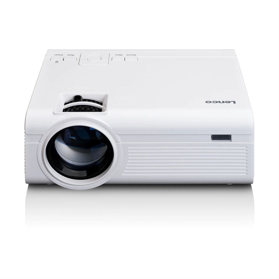Lenco Beamer LPJ-280WH blanc, LED,, HDMI, AV-In, 2800 Lum. 3000:1