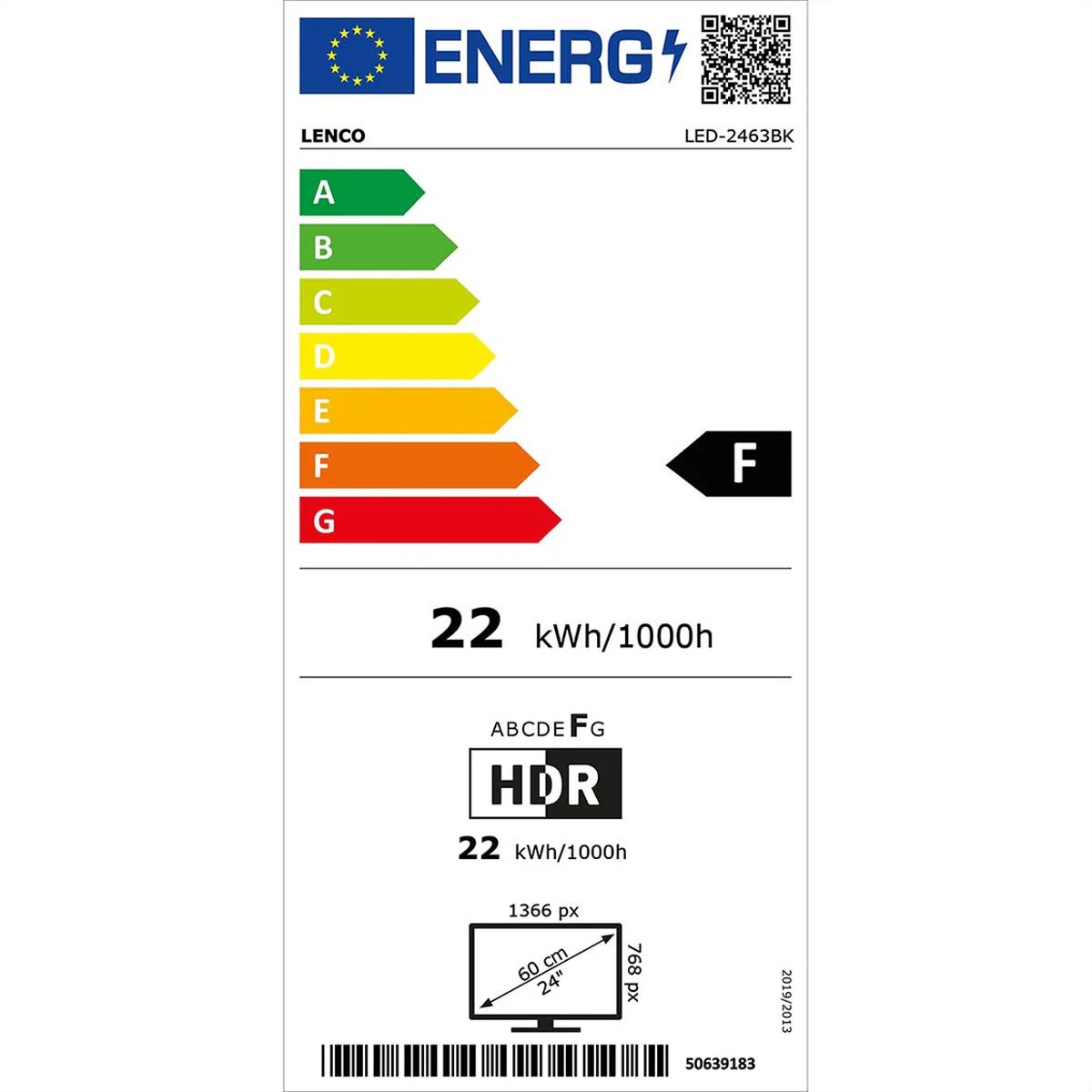 Lenco LED-2463BK 24" Android Smart-TV, schwarz, 12V, Chromecast