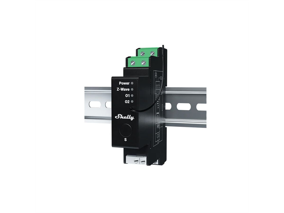 Shelly Schaltaktor Pro Shutter LR , Z-Wave LongRange