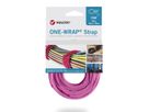 VELCRO® One Wrap® Strap 20mm x 330mm, 25 Stück, rosa