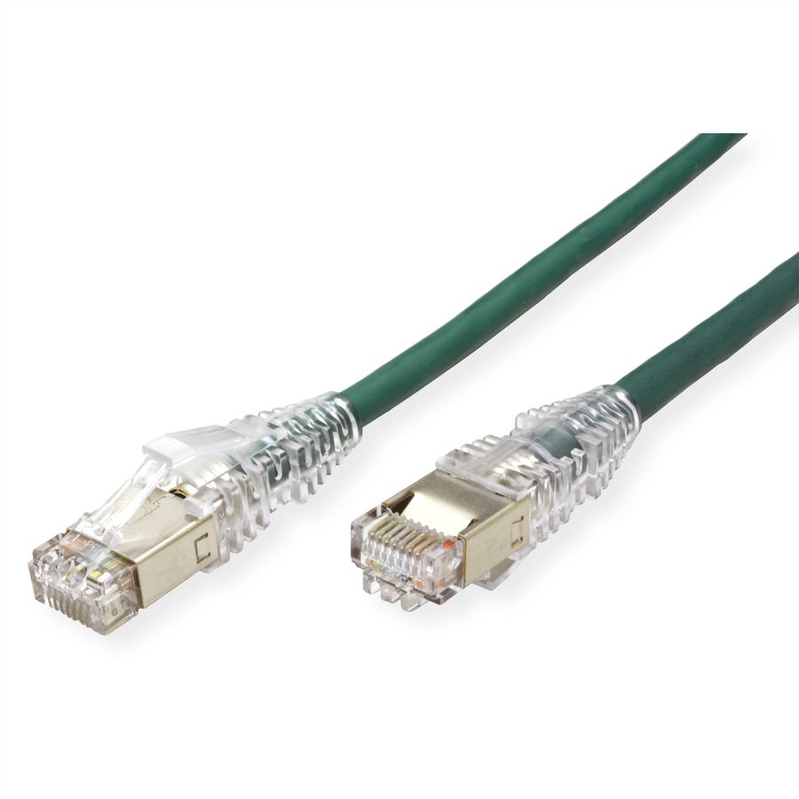 DÄTWYLER Patchkabel Cat.6A (Class EA) S/FTP, CU 7702 flex LSOH, AMP v2, grün, 20 m