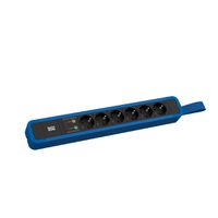 BACHMANN PRIMO 2 6xCEE7/3 1xSPD mit Schlaufe 2,0m CEE7/7 RAL5010