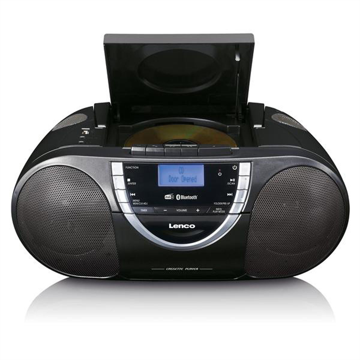 Lenco DAB+-Radio/Boombox SCD-6900, Kassette, CD/MP3-Player, FM, DAB+, black