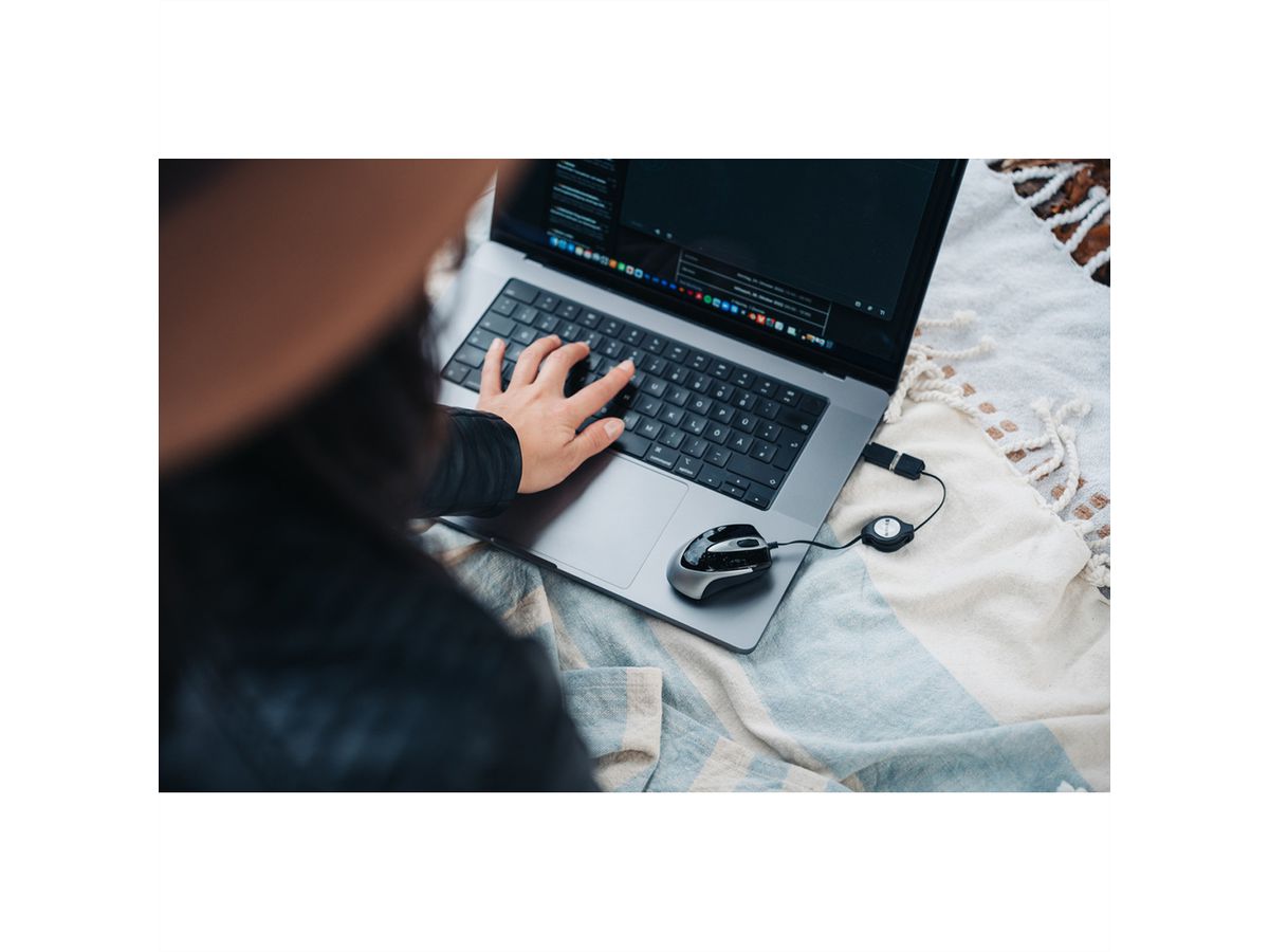 Verbatim Go Mini Travel Mouse Black