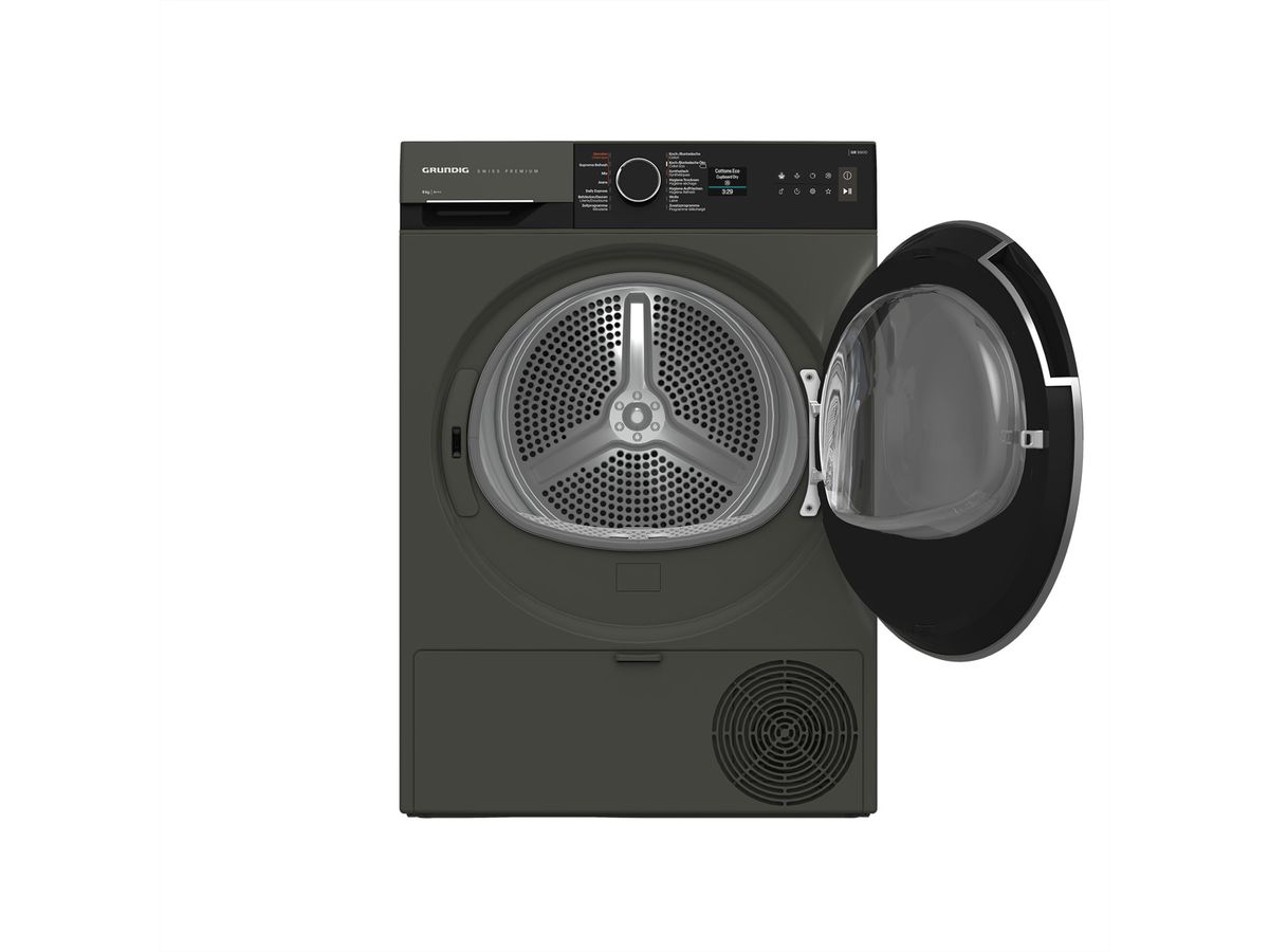 Grundig Wäschetrockner GTR9100, 9kg, A+++, manhattan gray