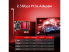 CUDY PE25 Adaptateur 2.5G PCI Express
