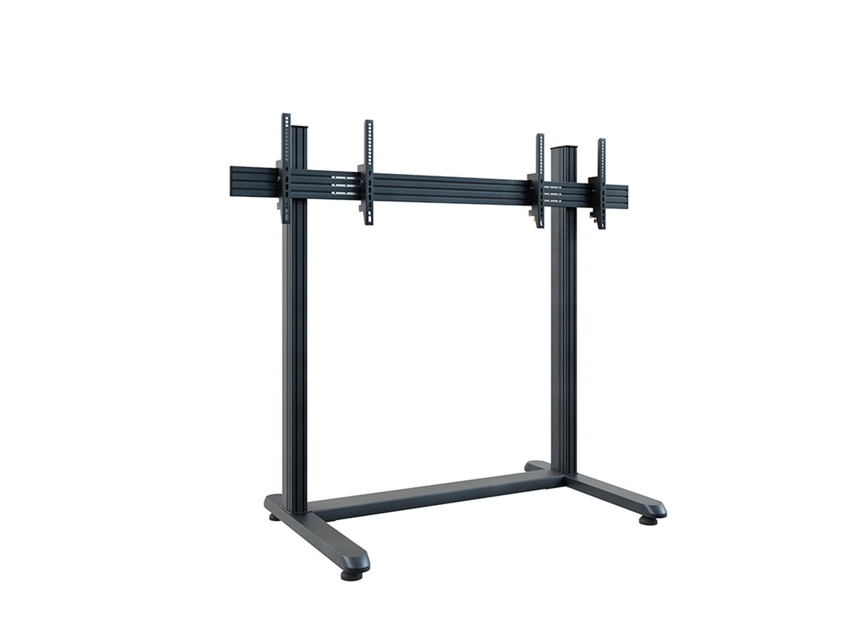 Hagor système de support mobile CPS Floorstand 2x 55-65, noir