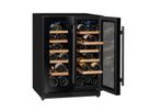 Climadiff Armoire à vin CBU40D1B, encastrable, 2 zones, 40 bouteilles