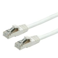 Cordon VALUE Cat.6 (Classe E) S/FTP LSOH, blanc, 2 m