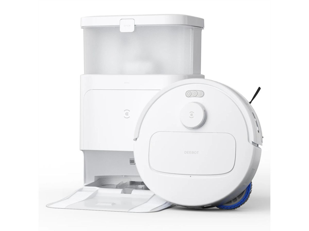 Ecovacs Aspirateur robot DEEBOT N30 Pro omni, blanc
