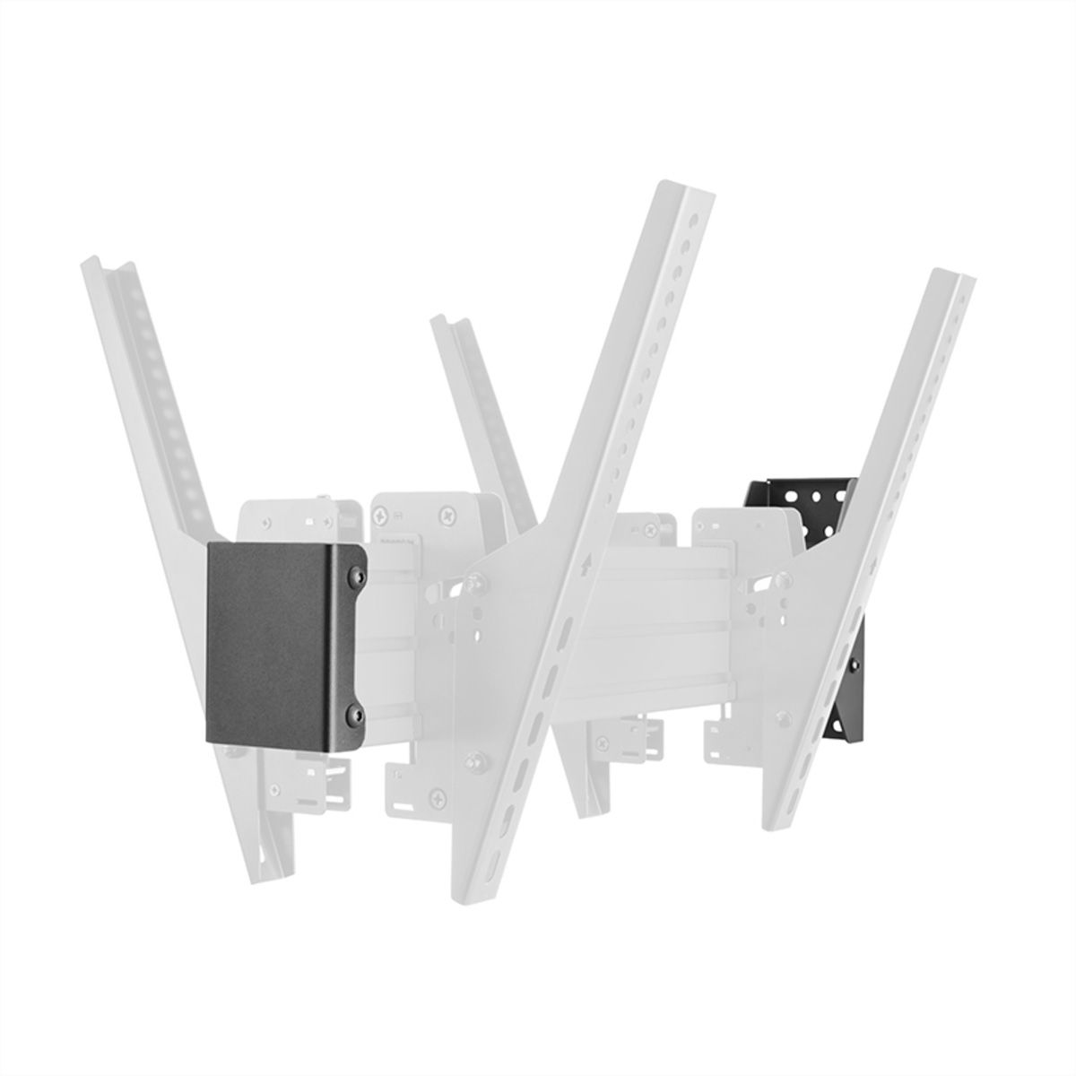 Hagor Adaptateur mural CPS - Back to Back Rail, adapter for from wall installation