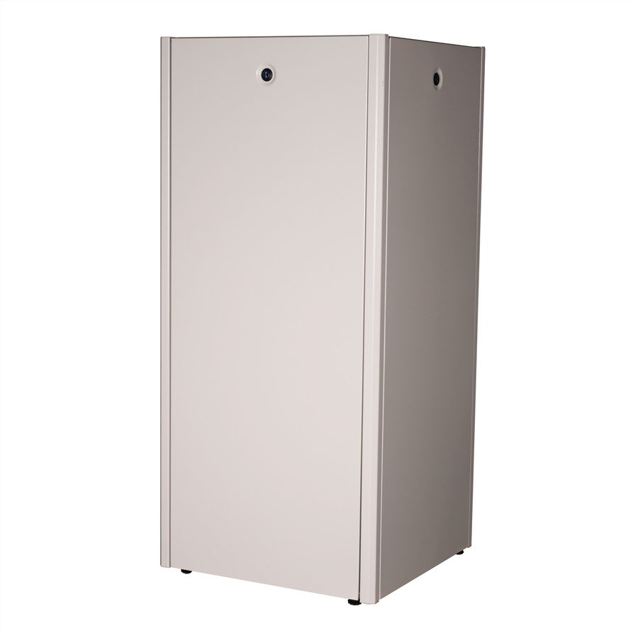 ROLINE 19-Zoll Netzwerkschrank Basic 26 HE, 600x600 BxT Glastür grau
