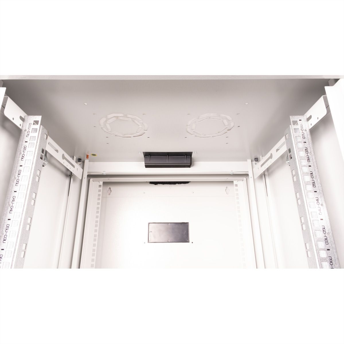 ROLINE 19" Boîtier mural Pro 7U, 600x600 LxP pivotant en 2 parties gris