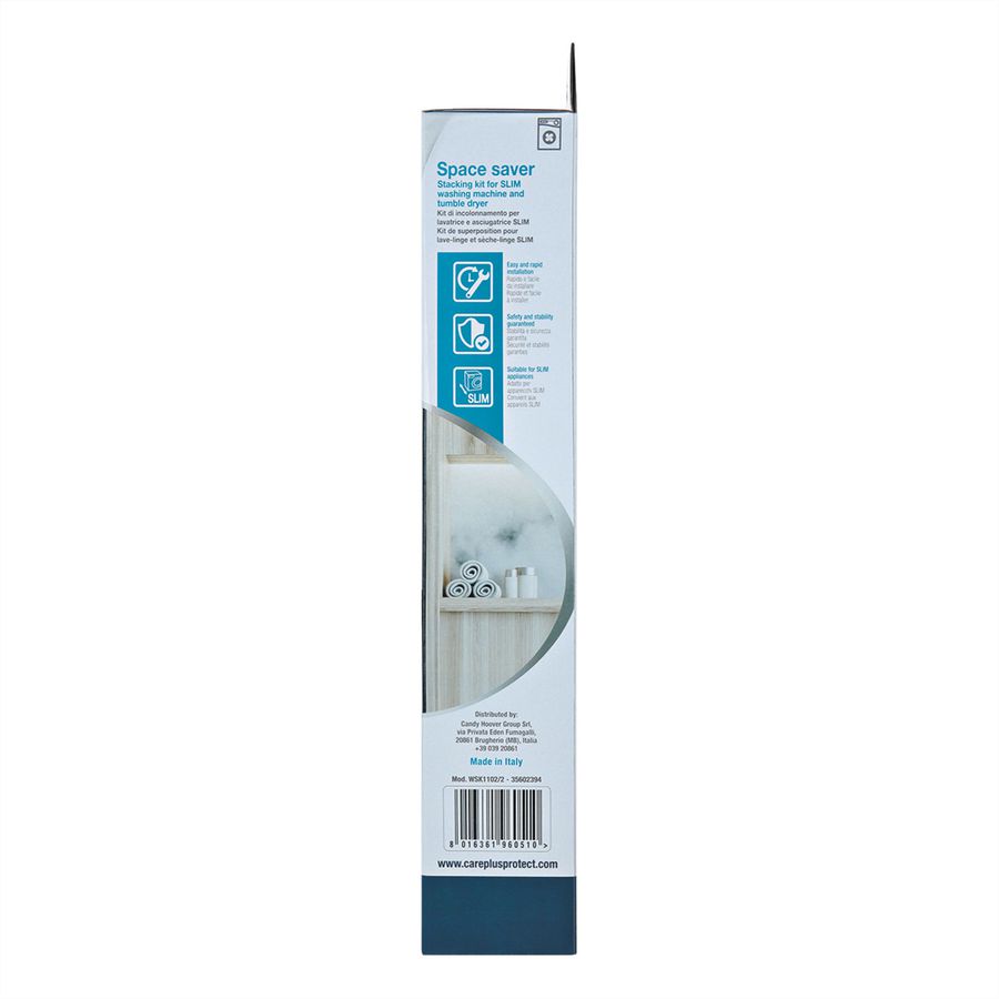 Care+ Protect Kit d'empilage pour Slim, Lave-linge et sèche-linge (40 - 47cm de profondeur)