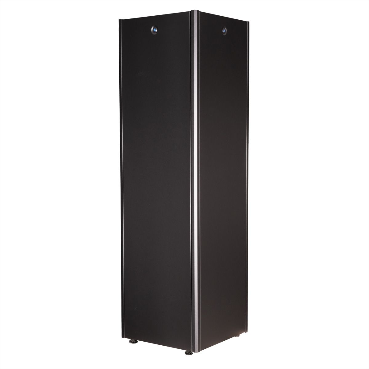ROLINE 19-Zoll Netzwerkschrank Basic 42 HE, 600x600 BxT Glastür schwarz