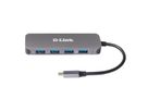 D-Link DUB-2340 Hub USB-C vers USB 4 port avec Power Delivery