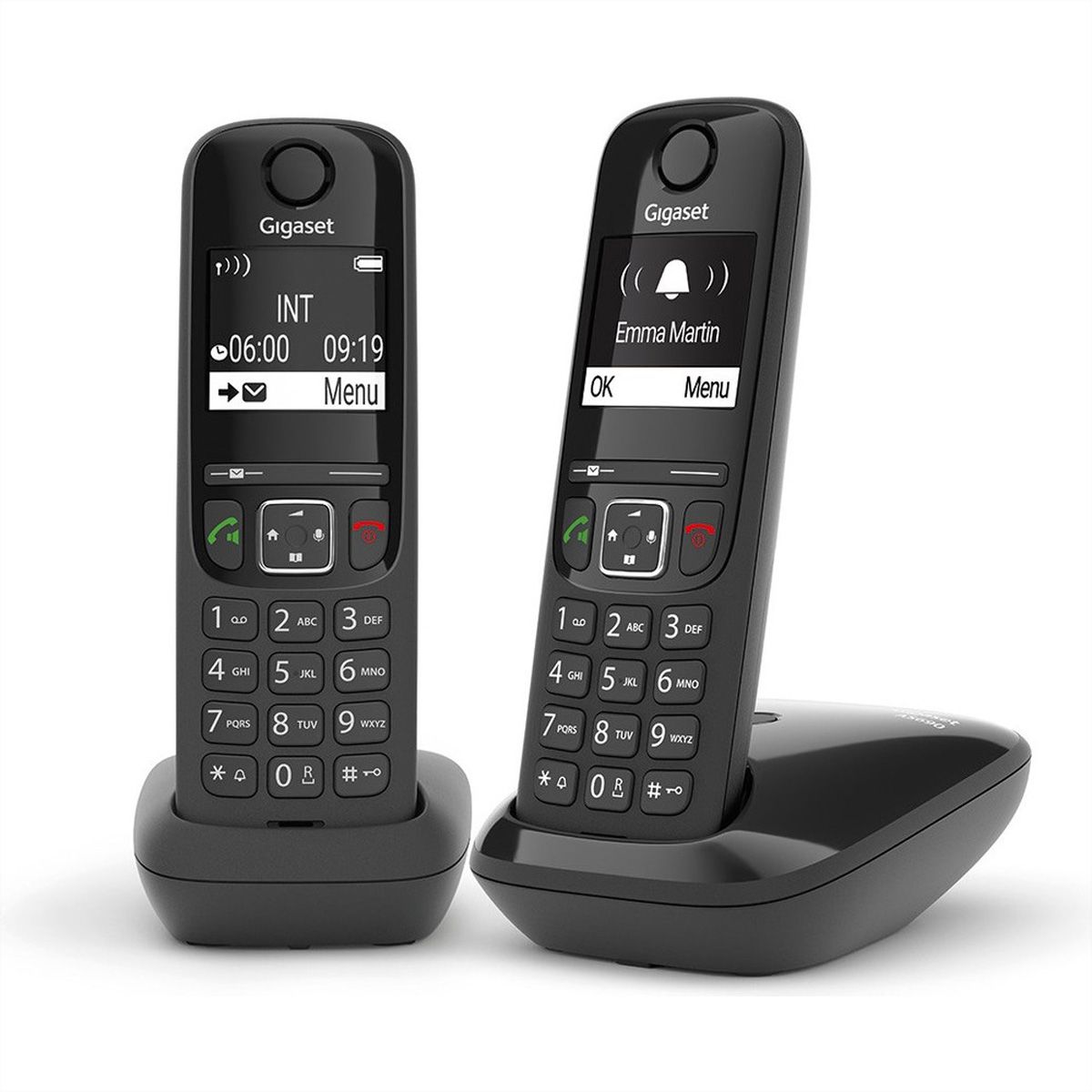 Gigaset Téléphone fixe AS690 Duo