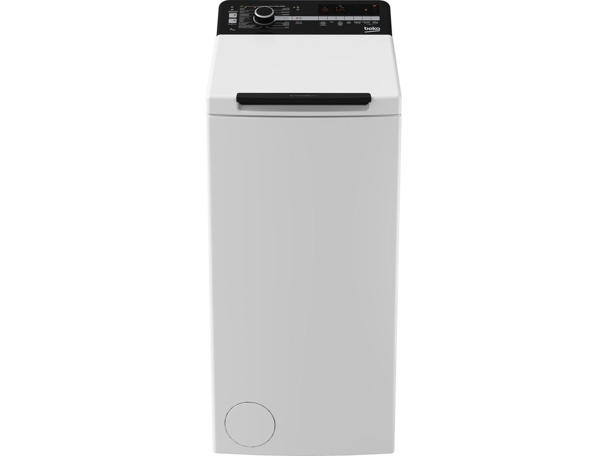 Beko Waschmaschine WTL370, Toplader, 7kg, D