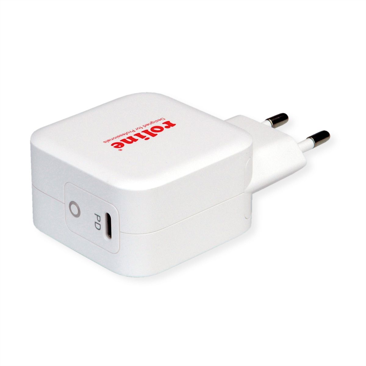 ROLINE Chargeur USB avec prise Euro, 1x type C, 61W