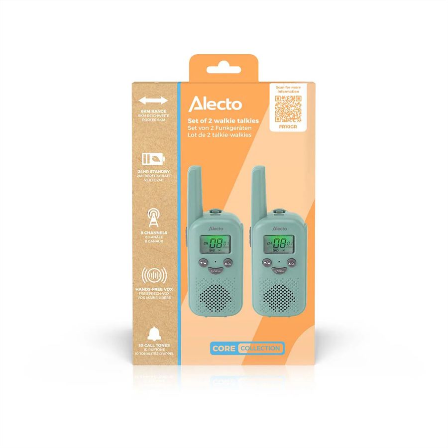 Alecto Walkie Talkie FR10GR, MintGrün