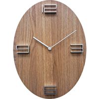 Technoline Wanduhr WT2200 braun Quarzuhr