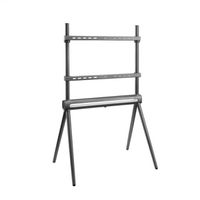 Hagor Standsystem Elia Studio Shine Grey, freistehendes Standsystem, schwarz / grau