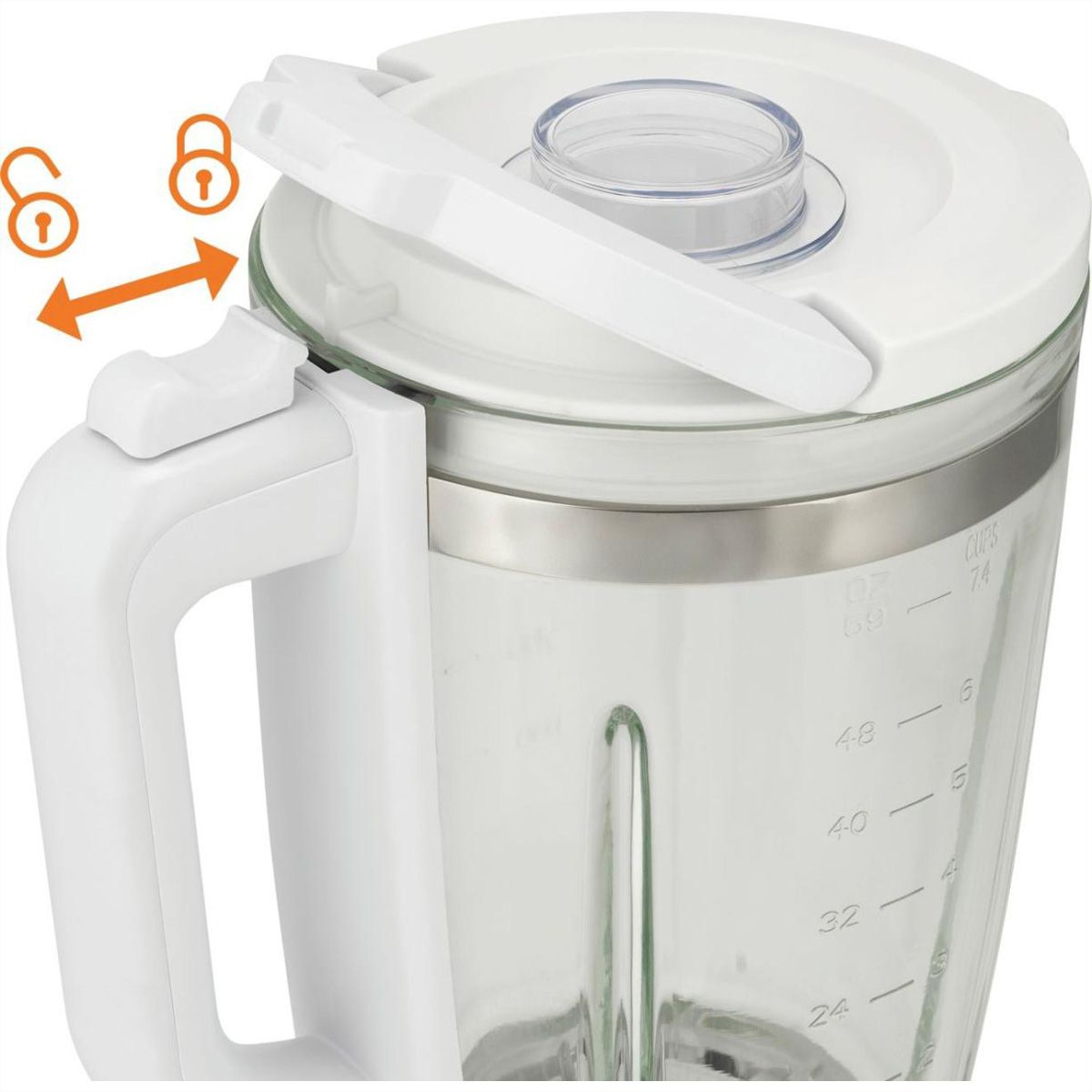 Gorenje Standmixer B1400E, 1400W, weiss/silber
