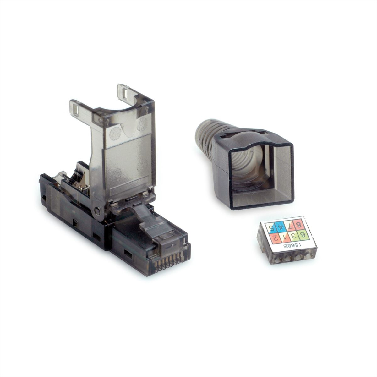 VALUE Connecteur RJ-45 à confectionner Cat.6A (Classe EA), UTP