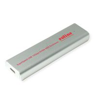 ROLINE Boîtier externe SSD, M.2, NVMe - USB 3.2 Gen 2 type C
