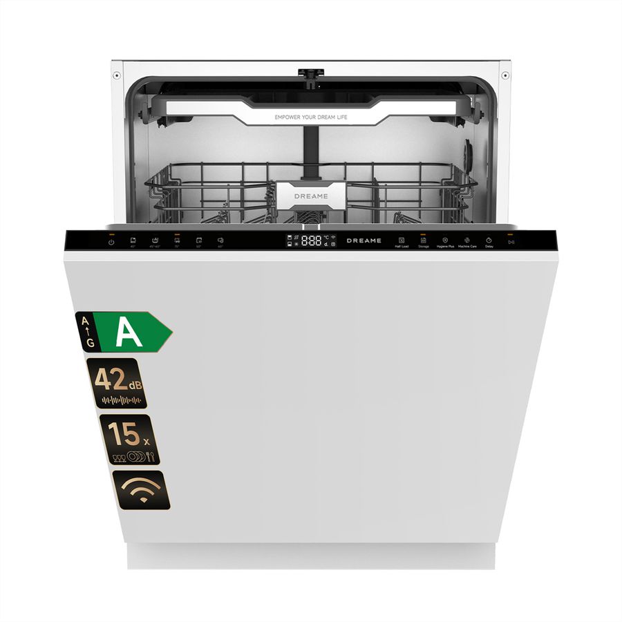 Dreame Geschirrspüler DZ60PRO , DN15DQ86Z6P01EUA, A, Aurora Steel