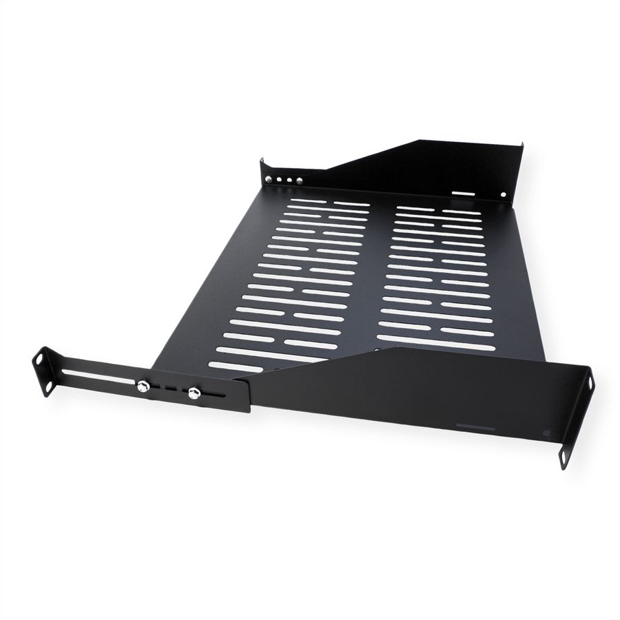 VALUE Etagère 19", 485 x 350mm, max. 25kg, noir