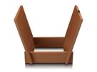 Lenco Holzgestell TTA-040, Record Storage Rack