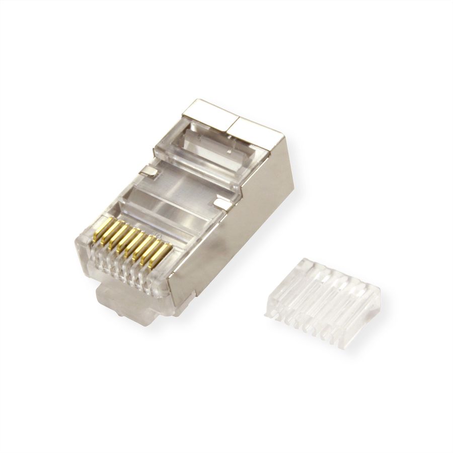 VALUE Connecteur modulaire blindé, Cat.6/6A, 100 unités