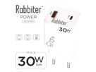 Rabbiter Power 30W Mini Dual-Charger A+C, 20 Stück