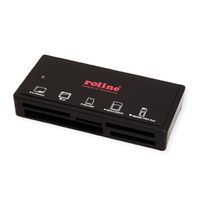 ROLINE USB 3.2 Gen 1 Multi Card Reader, schwarz