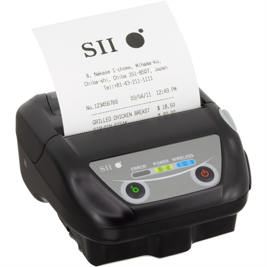 SEIKO MP-B30 Imprimante mobile d’étiquettes, WLAN USB