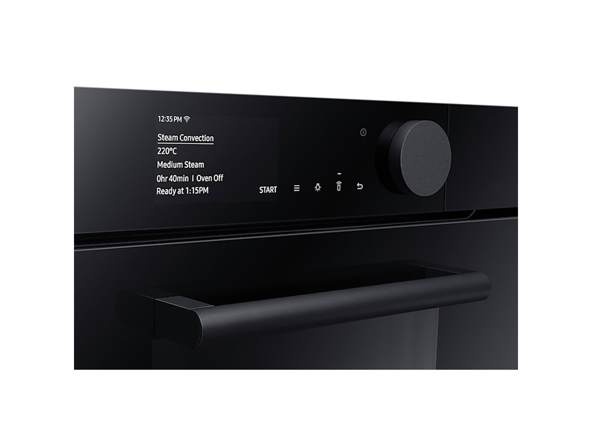 Samsung Steamer appareil combiné NQ8000, 50L onyx black