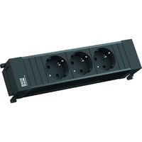 BACHMANN POWER FRAME 3xCEE7/3 court profilé plastique