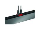 BACHMANN Steckdosenleiste 19" 1HE 12x C13 Buchse, Schutzkontakt-Stecker