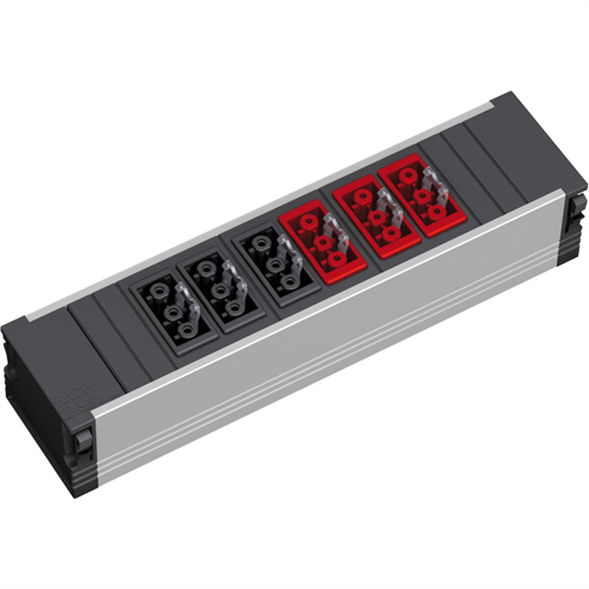 BACHMANN CONSOLIDATION POINT, 3xGST18 sw 3xGST18 rot Strom GST18in/out
