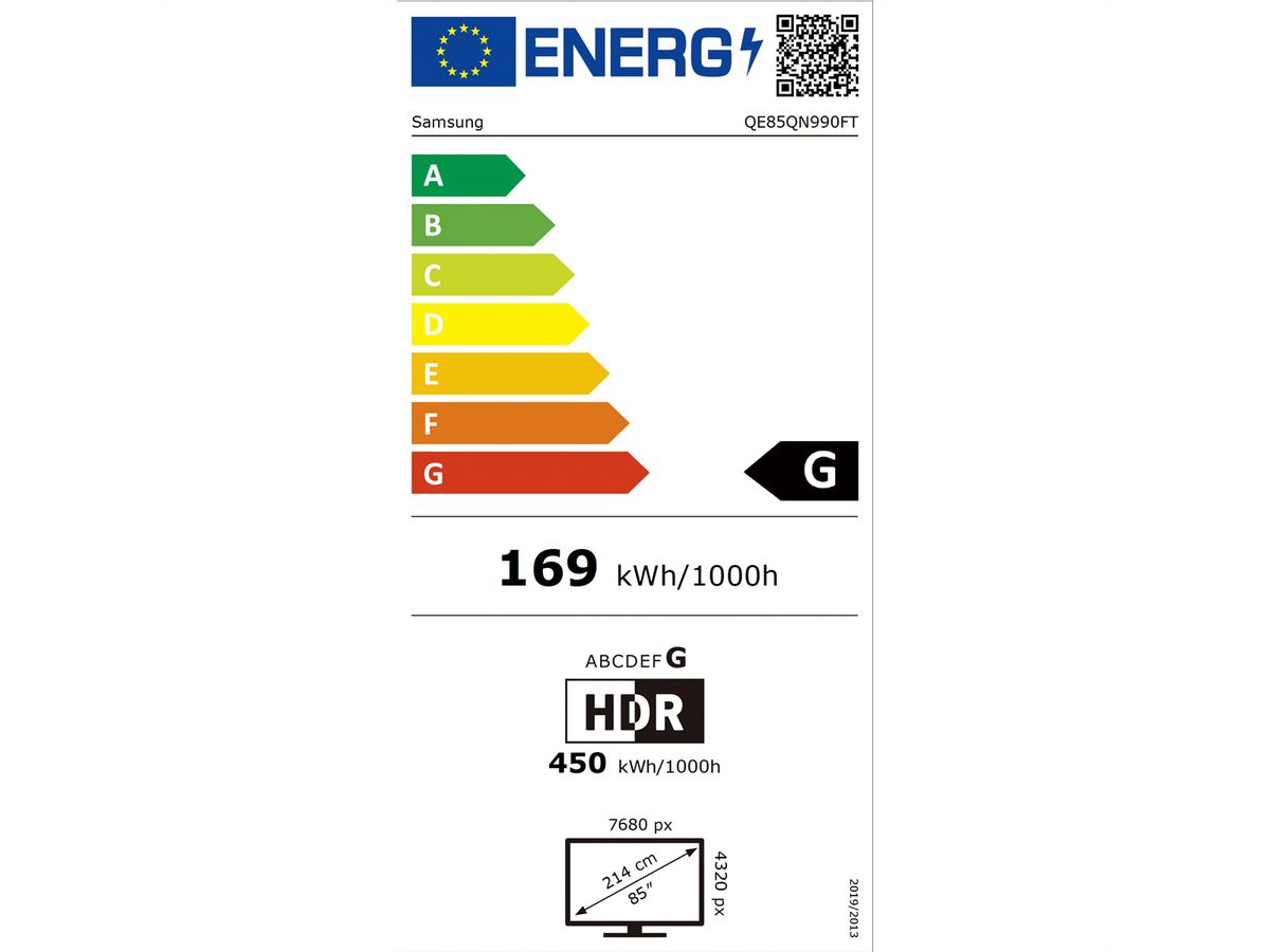 Samsung TV 85" QN990F Series