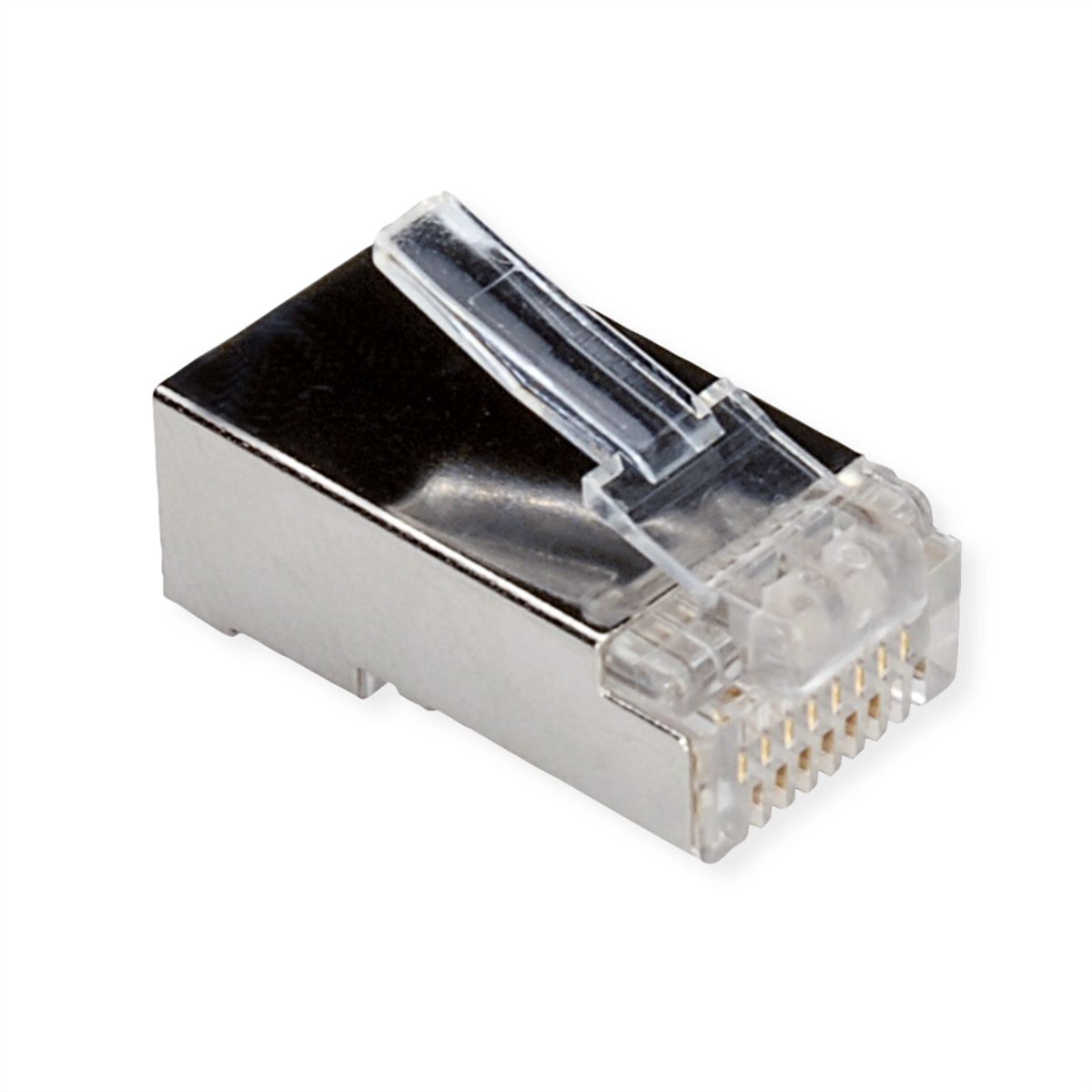 ROLINE Modular Plug geschirmt, Cat.6 (Class E), 10 Stck
