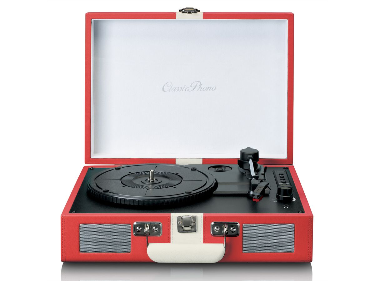 Lenco Platine vinyle TT-110, Rouge