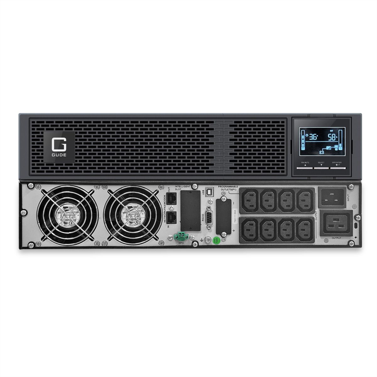 ROLINE ProSecure III 3000 RM2UH, noir, noir