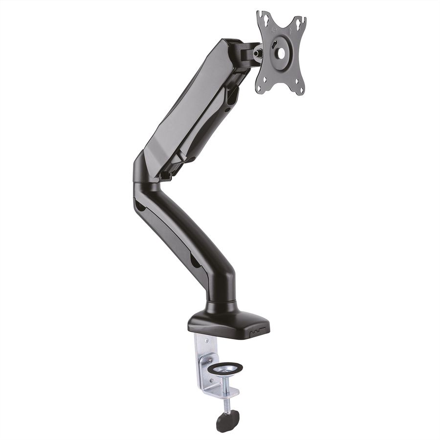 VALUE Support LCD, vérin à gaz, 5 articulations, fixation sur bureau, noir