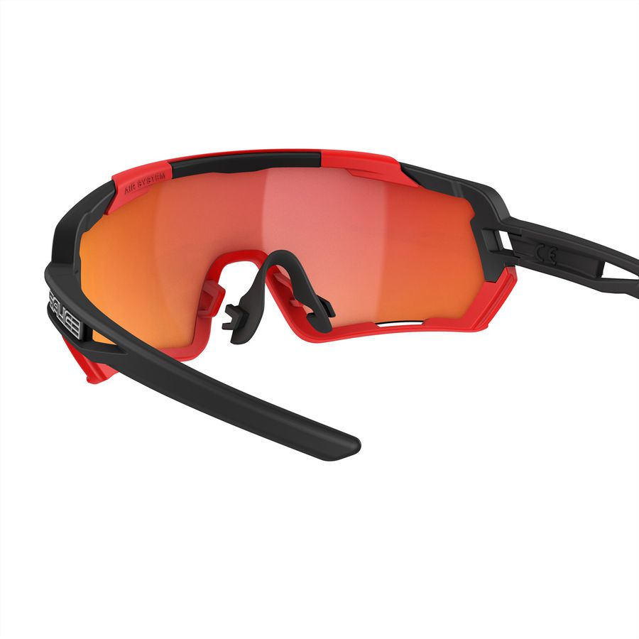 Salice Occhiali Sportbrille 020RWX, Black/Red / RW Red