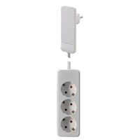 BACHMANN Connecteur plat CEE7/7 blanc, ALLEMAND