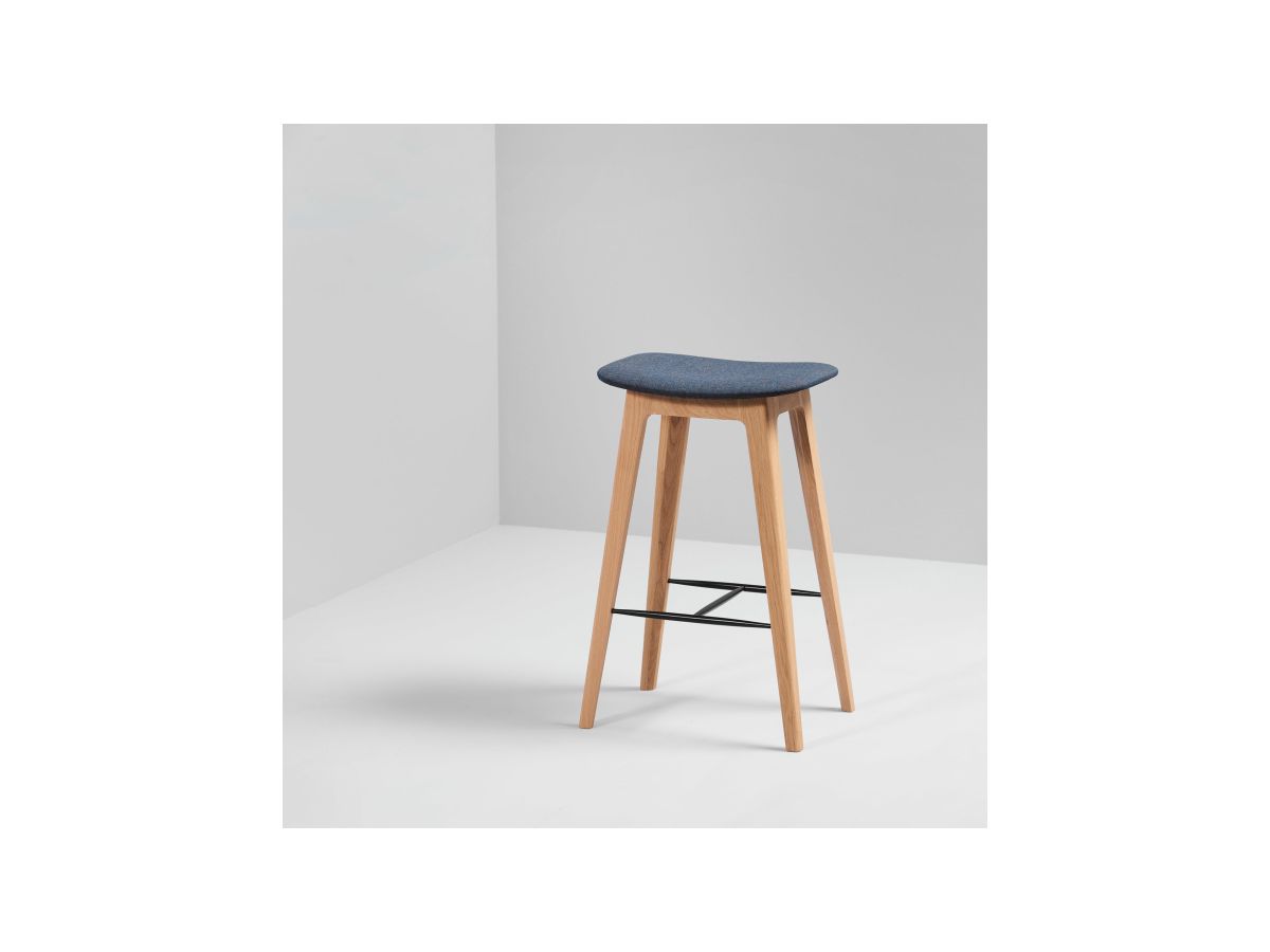 Sackit Barhocker Nordic Deep Blue 67cm Oak Holz, 8591305