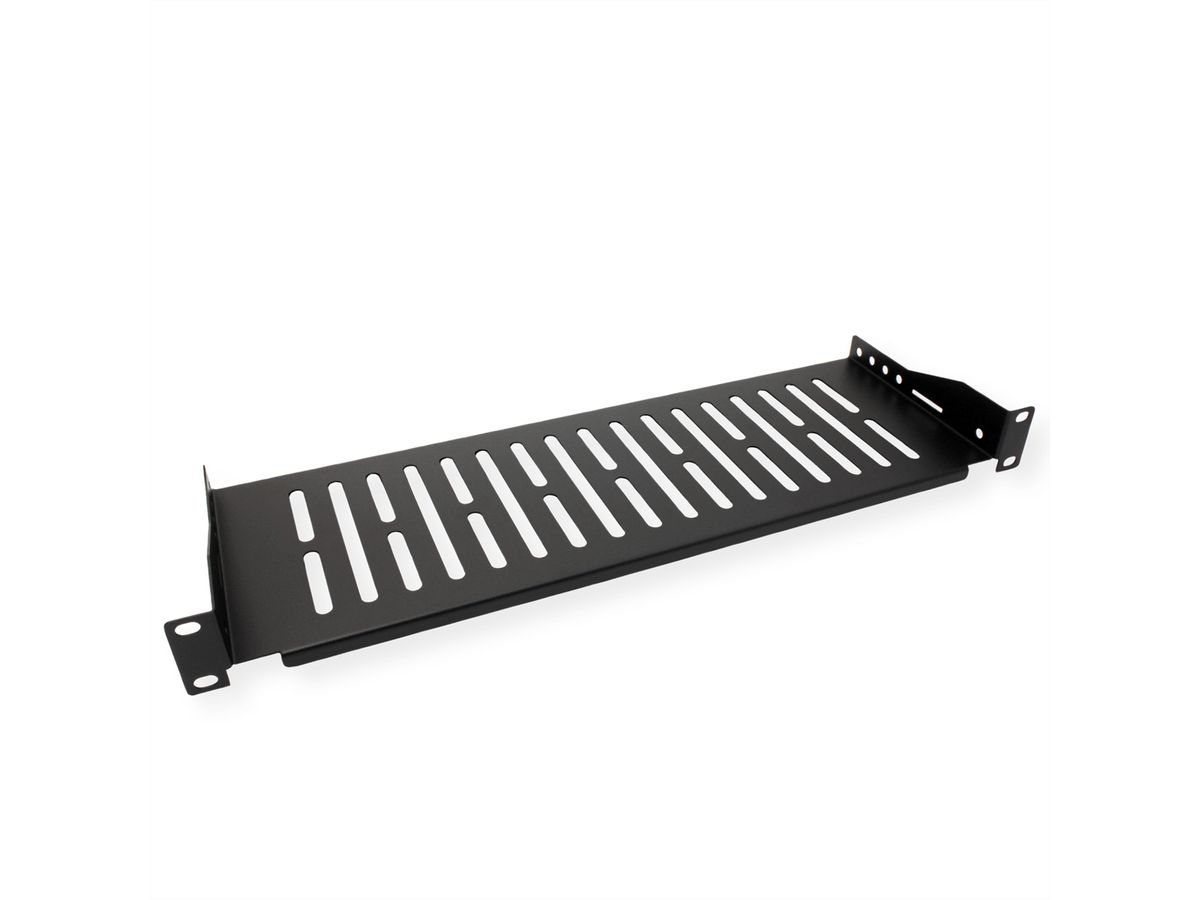 VALUE 19-Zoll-Geräteträger, 485 x 150mm, max. 10 kg, schwarz